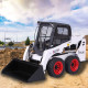 e116-003 1/14 2.4g alloy hydraulic skid steer loader engineering bulldozer construction remote control vehicle - rtr version