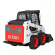 e116-003 1/14 2.4g alloy hydraulic skid steer loader engineering bulldozer construction remote control vehicle - rtr version