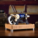 enjomor alpha type stirling engine twin-cylinder twin-piston ec engine model