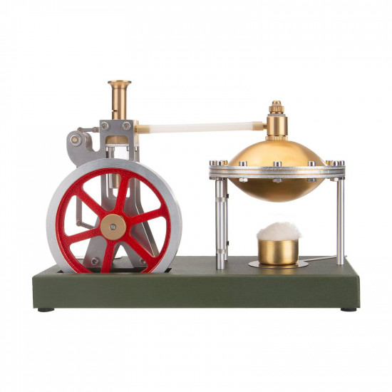 enjomor assembly vertical hero's steam engine model with boiler diy kit