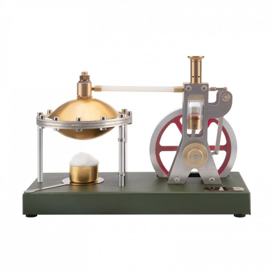 enjomor assembly vertical hero's steam engine model with boiler diy kit