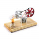 enjomor gamma hot air stirling engine generator movement is everthing