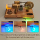 enjomor gamma led hot air stirling engine model