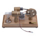 enjomor gamma led hot air stirling engine model