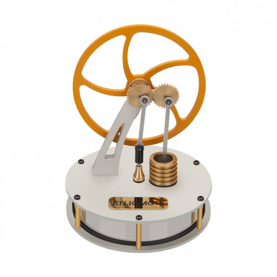 enjomor gamma type low temperature stirling engine coffee engine