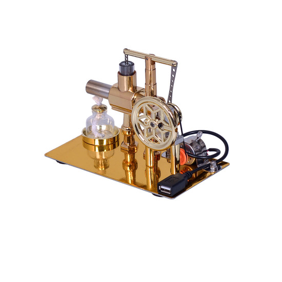 enjomor hot air balance single-cylinder stirling engine generator model