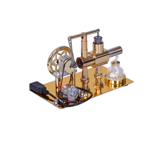 enjomor hot air balance single-cylinder stirling engine generator model