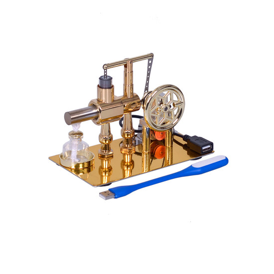 enjomor hot air balance single-cylinder stirling engine generator model