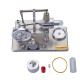 enjomor hot air balance stirling engine external combustion engine generator