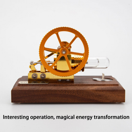 enjomor hot-air gamma type stirling engines