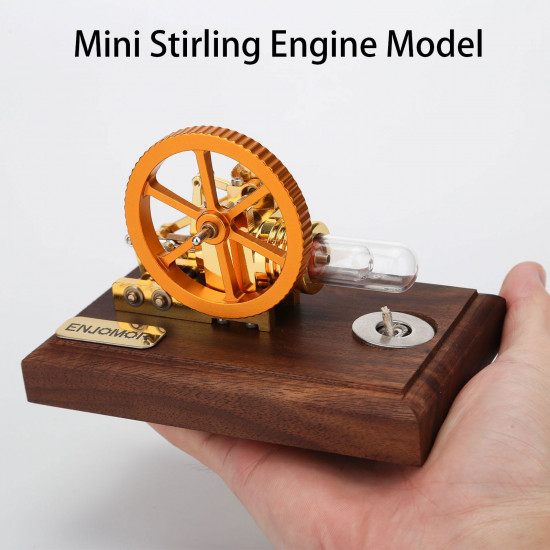 enjomor hot-air gamma type stirling engines