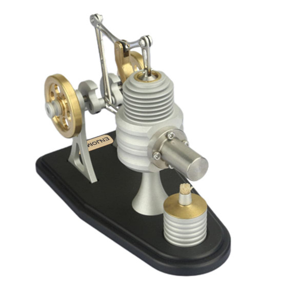 enjomor metal balance hot air stirling engine steam free energy