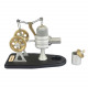 enjomor metal balance hot air stirling engine steam free energy