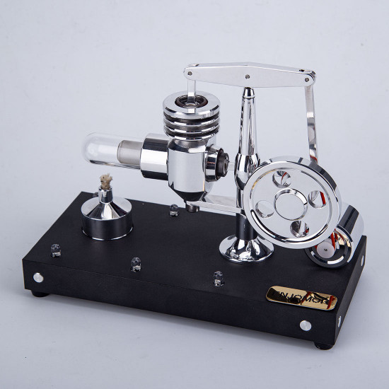 enjomor model hot air engines led stirling engine toy