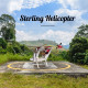 enjomor γ-shape metal hot-air stirling engine powered engine mini helicopter model building kit