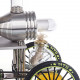 enjomor stirling engine powered tricycle model running trike rider toy