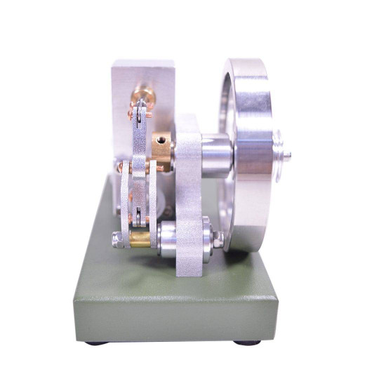 enjomor α-type single cylinder hot-air stirling engine external combustion engine model science toy