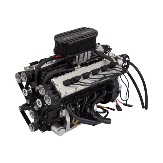 enjomor v12 gs-v12 72cc large scale v12 dohc four-stroke gasoline engine model water-cooled electric start