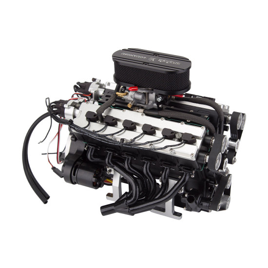 enjomor v12 gs-v12 72cc large scale v12 dohc four-stroke gasoline engine model water-cooled electric start