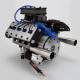 enjomor v8 78cc gs-v8 working scale model engine gas dohc 4 stroke water-cooled pre-order