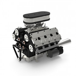 enjomor v8 78cc gs-v8 working scale model engine gas dohc 4 stroke water-cooled pre-order