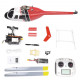 flywing bell-206-v2 470-class rc helicopter model 2.4g rc 6ch electric airplane