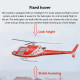 flywing squirrel-as350 470-class rc helicopter model 2.4g rc 6ch electric airplane model