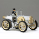 four-cylinder retro quadrilette car stirling engine model diy assembly