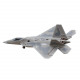 freewing f-22 raptor rc 64mm edf plane pnp epo airplane model