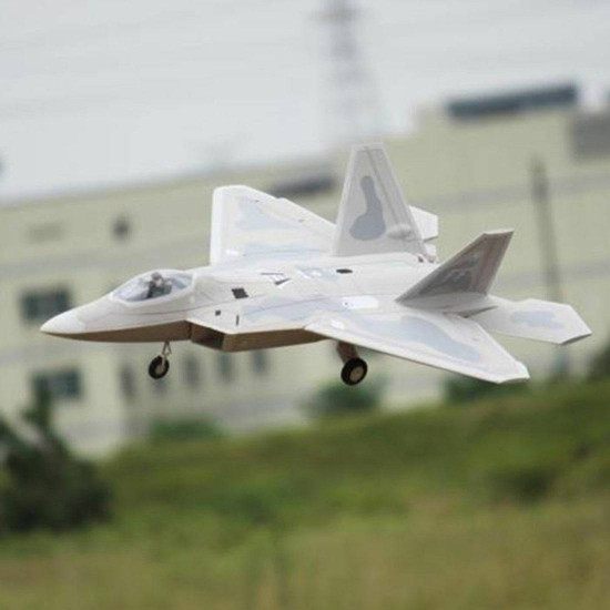 freewing f-22 raptor rc 64mm edf plane pnp epo airplane model