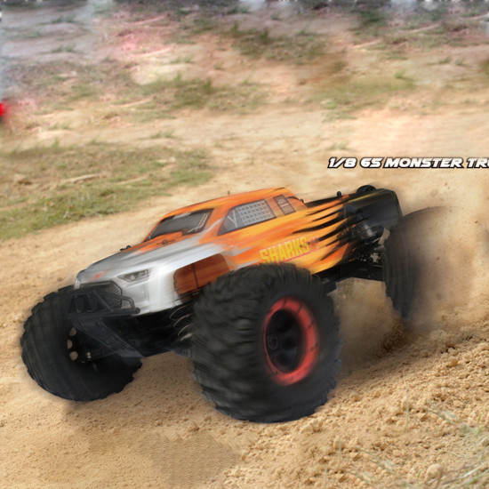 fs racing 1/8 6s  4wd 2.4g high speed brushless remote control car with body esc motor