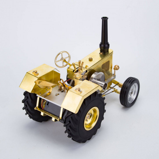 gas-powered agricultural farm tractor model with 1.6cc mini horizontal air-cooled ice engine