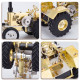 gas-powered agricultural farm tractor model with 1.6cc mini horizontal air-cooled ice engine