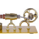 golden single cylinder stirling engine model science physical educational toys gift