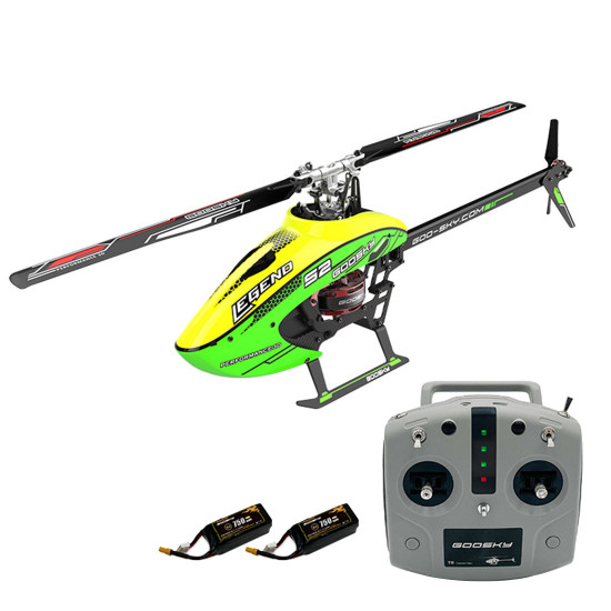 goosky s2 rc plane 6ch 3d aerobatic dual brushless direct drive motor rc helicopter model - rtf version