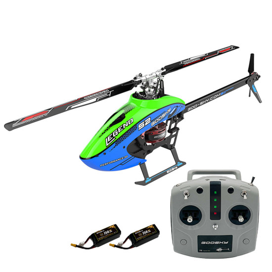 goosky s2 rc plane 6ch 3d aerobatic dual brushless direct drive motor rc helicopter model - rtf version