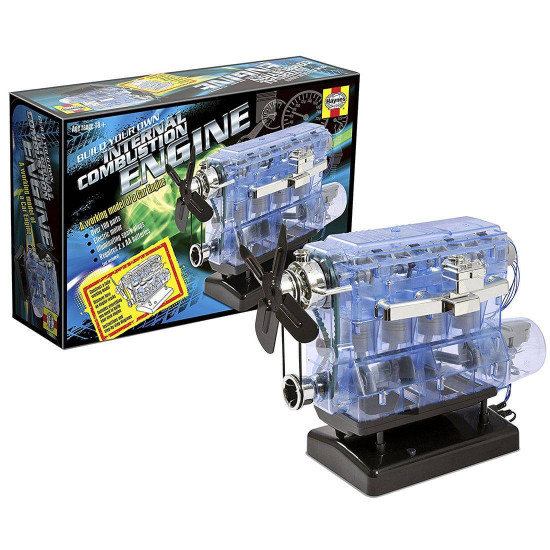 haynes diy assembly  mini l4 simulation transparent runnable engine model