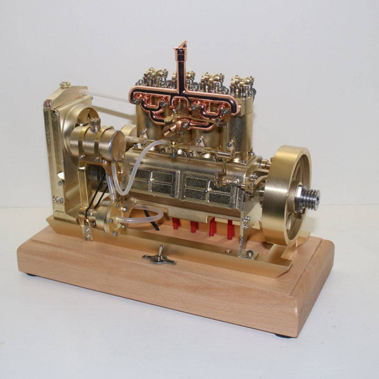 holt h75 tractor engine gas 12cc four-cylinder ohv engine scale model with governor