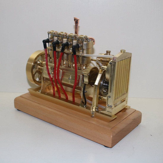 holt h75 tractor engine gas 12cc four-cylinder ohv engine scale model with governor