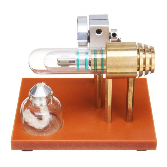 hot air stirling engine model kit science toy physical principle metal model toys