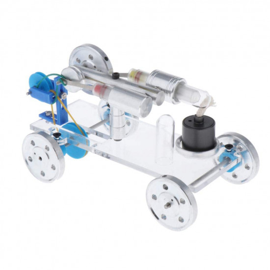 hot air stirling engine stirling motor driving car science toy