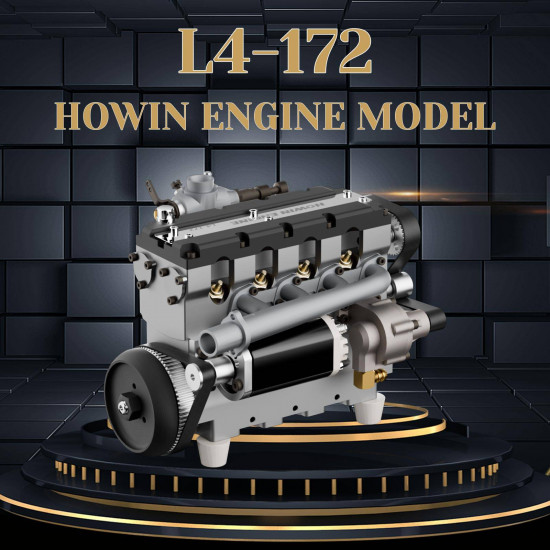 howin l4-172 17.2cc sohc inline 4 cylinder four stroke 15000 rpm nitro rc engine