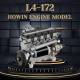 howin l4-172 17.2cc sohc inline 4 cylinder four stroke 15000 rpm nitro rc engine