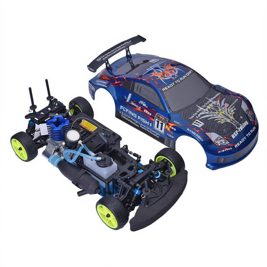 hsp 94122 1/10 2.4g 4wd rc car 18cxp nitro powered on road touring car-pivot ball suspension model