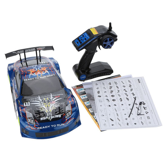 hsp 94122 1/10 2.4g 4wd rc car 18cxp nitro powered on road touring car-pivot ball suspension model