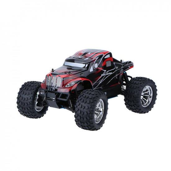 hsp 94188 1/10 rc remote control nitro gas powered monster truck 4wd w/vx18 engine