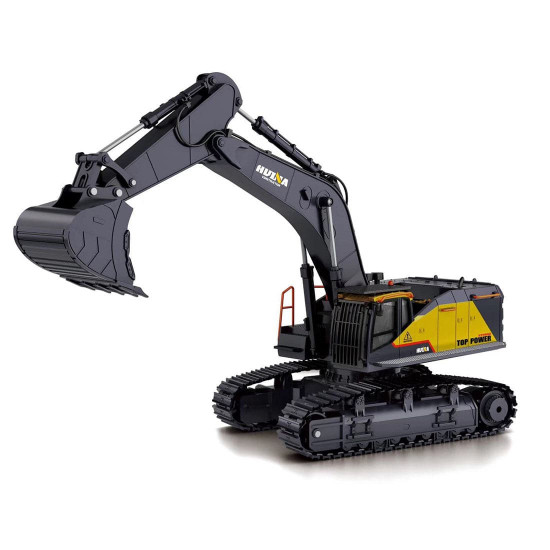 huina 1/14 rc excavator engineering construction vehicle model truck 22ch 2.4g