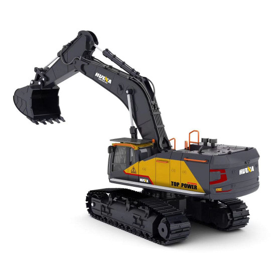 huina 1/14 rc excavator engineering construction vehicle model truck 22ch 2.4g