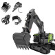 huina 4-in-1 1/14 2.4g 22ch wireless rc excavator grab truck  engineering vehicle toy model