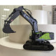 huina 4-in-1 1/14 2.4g 22ch wireless rc excavator grab truck  engineering vehicle toy model